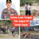 Polisi Polres Aceh Tengah, TNI, dan Satpol PP Patroli Gabungan Sisir Dugaan Lokasi PETI di Kecamatan Linge