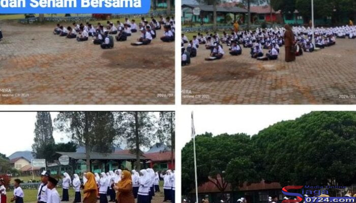 MPLS Hari Kedua di SMP N 5 Takengon Penuh Semangat, Cinta Kebangsaan dan Pengenalan Agama Lebih Dekat 
