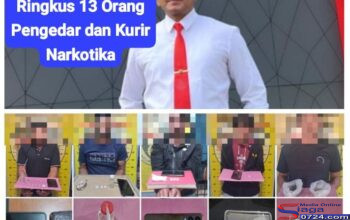 Satresnarkoba Polres Aceh Tengah  berhasil Tangkap 13 pengedar narkoba, di antaranya 6 pengedar dan 7 kurir