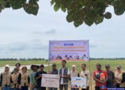 Nizamia Andalusia School Melalui Baitulmaal Muamalat Serahkan Bantuan Sumur Bor Lengkap untuk Petani P3A Tani Jaya Kampung Marlempang