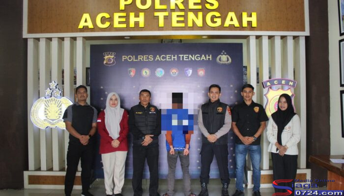 Satreskrim Polres Aceh Tengah Amankan Terduga Pelaku Pemerkosaan dan Pelecehan Seksual Terhadap Anak