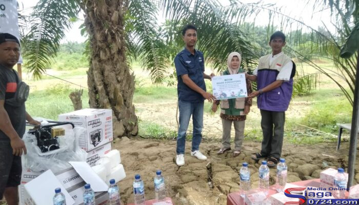 MADR Melalui Baitul Mal Muamalat Bantu 4 Sumur Bor Lengkap untuk Petani Kampung Marlempang